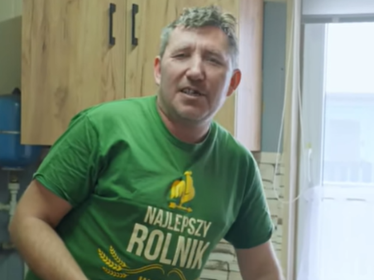 Dom Andrzeja z Plutycz od środka. Łazienka robi robotę