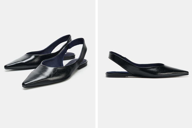 Modne buty slingback w stylu Izabelli Krzan z Zary za 129 złotych
