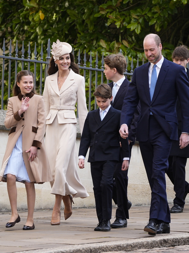Kate i William świętują Wielkanoc. Towarzyszyły im dzieci