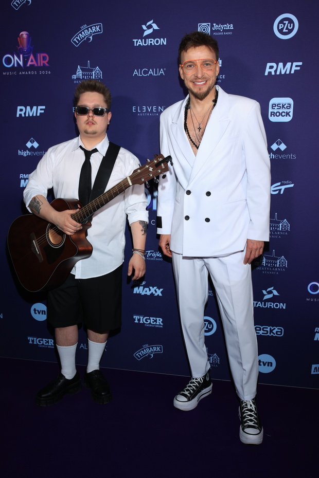 Piotr Kupicha i Damian Skoczyk na On Air Music Awards 2026