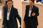 Paulina Sykut-Jeżyna buszuje po galerii w oversize’owym garniturze