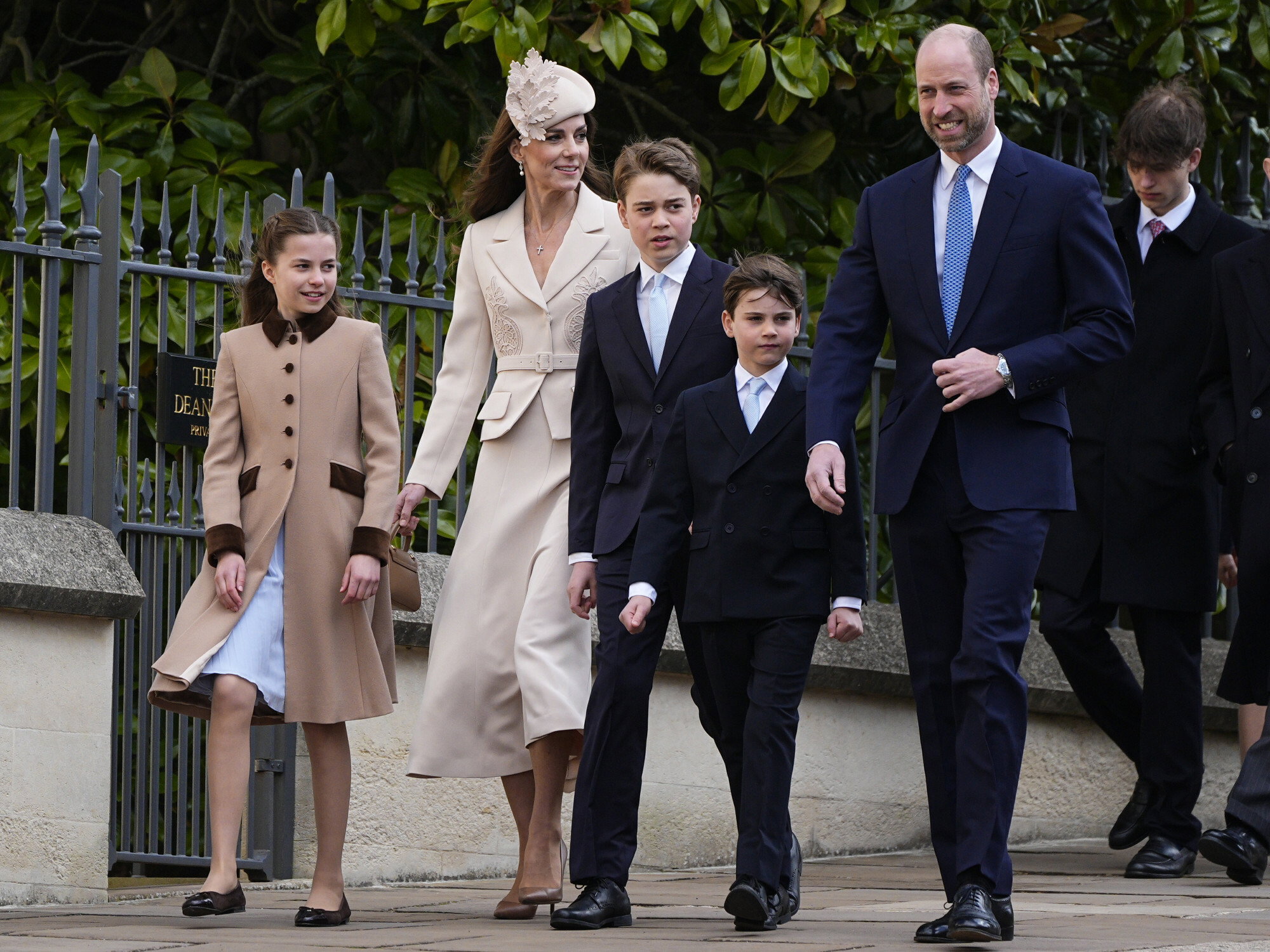 Kate i William świętują Wielkanoc. Towarzyszyły im dzieci