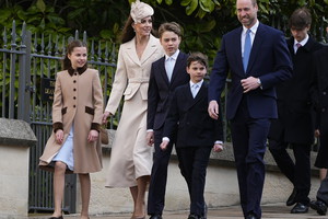Kate i William świętują Wielkanoc. Towarzyszyły im dzieci