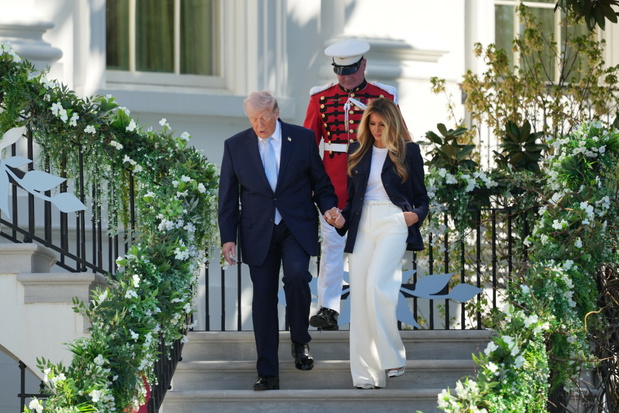 Tak Melania i Donald Trump spędzili poniedziałek wielkanocny w Białym Domu