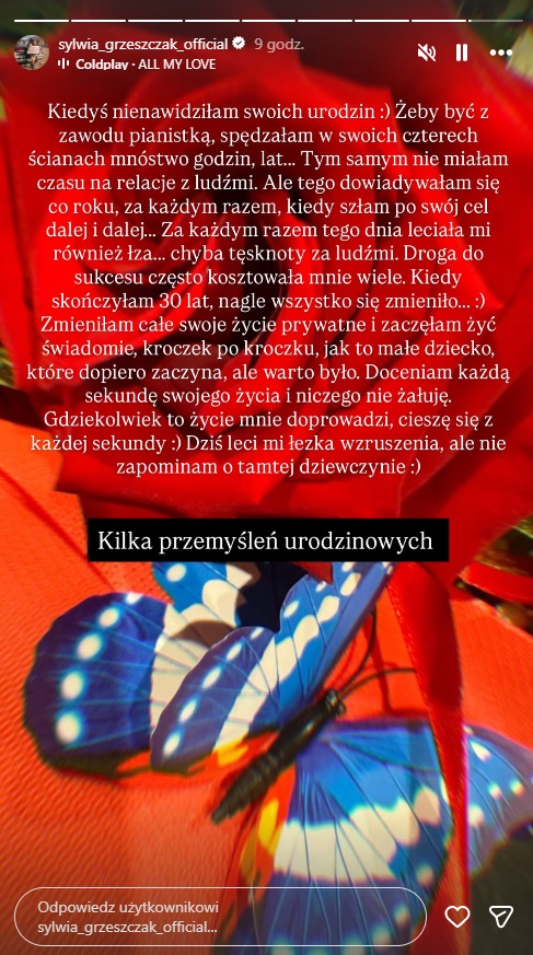 Sylwia Grzeszczak świętuje urodziny