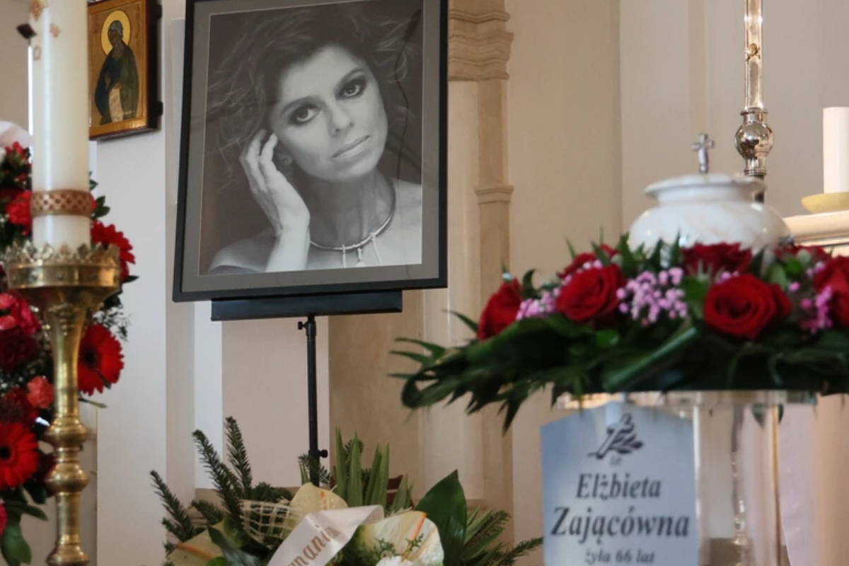 Pogrzeb Elżbiety Zającówny