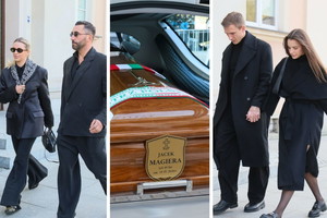 Pogrzeb Jacka Magiery. Tak gwiazdy żegnają trenera fot. Pawel Wodzynski/East News