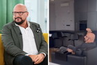 Tak wygląda dom Piotra Gąsowskiego. Postawił na nietypowe połączenie kolorów fot. Anita Walczewska/Dzien Dobry TVN/East News; Instagram @maciej_dowbor
