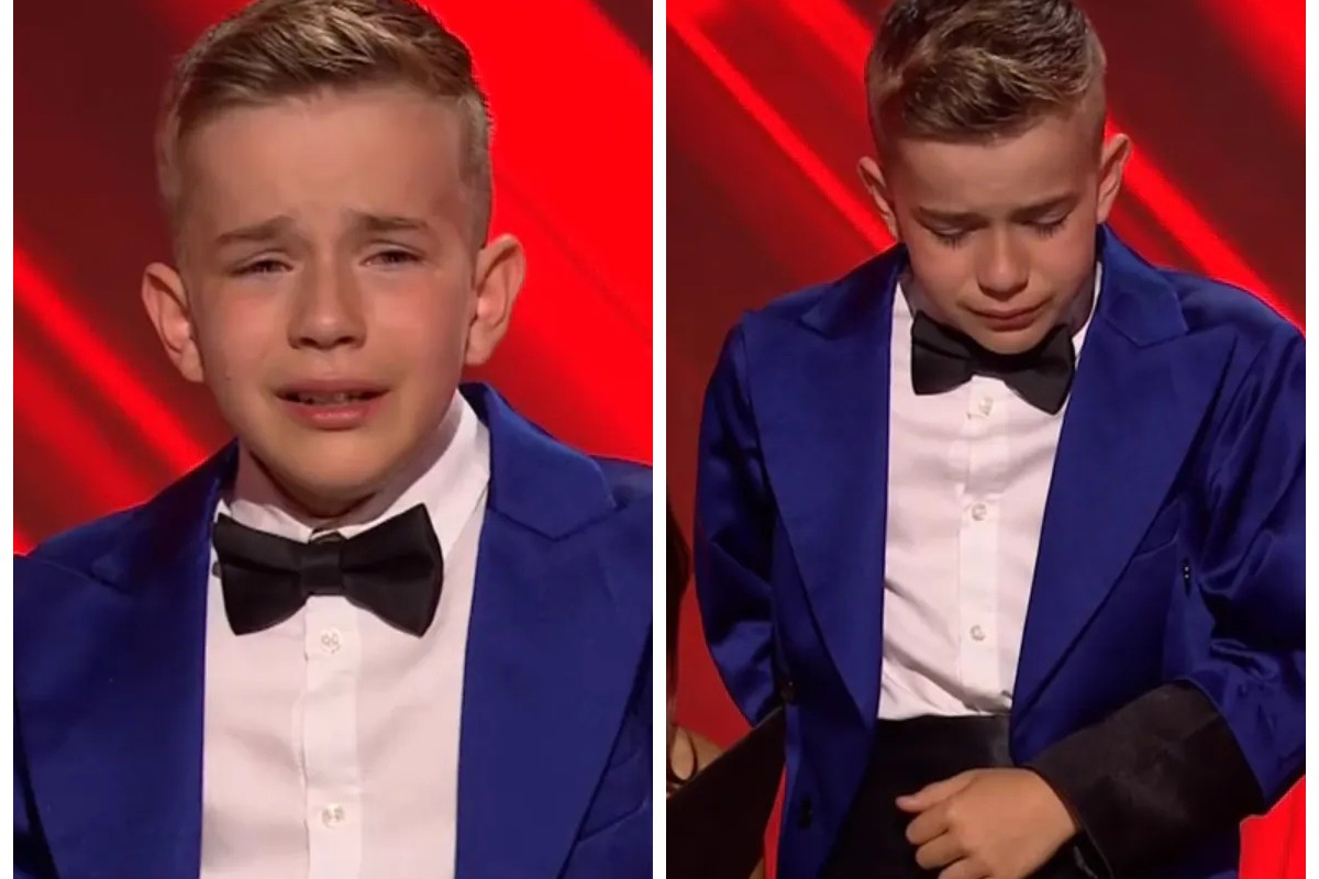 10-letni Miłosz Jaskuła popłakał się w "Mam talent!". Zabrał głos