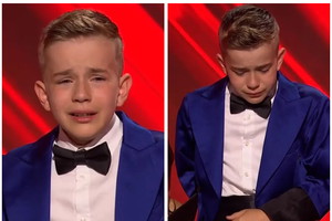 10-letni Miłosz Jaskuła popłakał się w "Mam talent!". Zabrał głos