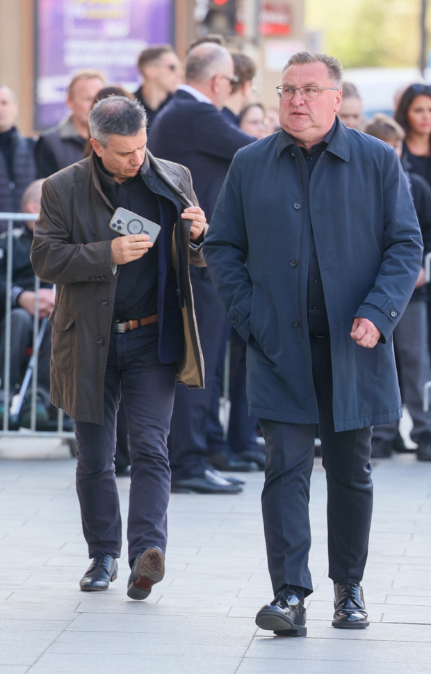 Czesław Michniewicz na pogrzebie Jacka Magiery for. Pawel Wodzynski/EastNews