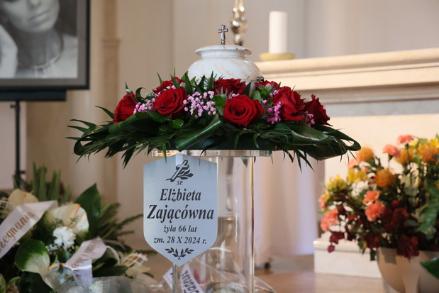 Pogrzeb Elżbiety Zającówny