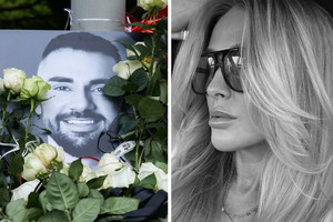 Sylwia Peretti odwiedziła miejsce pochówku Łukasza Litewki. Opublikowała poruszający wpis fot. Beata Zawrzel/REPORTER; Instagram @sylwiaperetti
