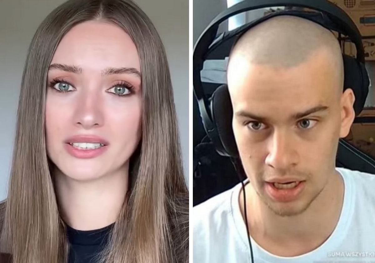 Spadł na nią hejt po wizycie na streamie Łatwoganga. Teraz się tłumaczy fot. Instagram @sylwia_butor; @łatwogang