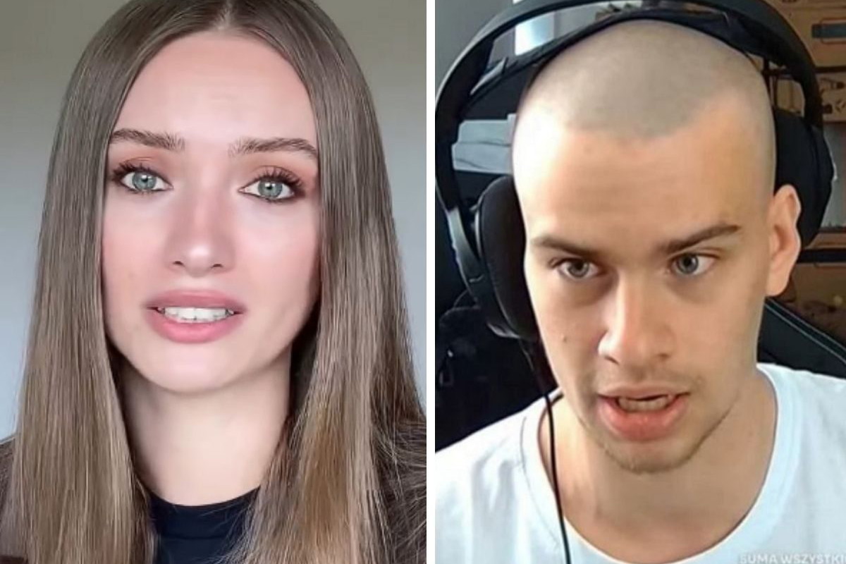 Spadł na nią hejt po wizycie na streamie Łatwoganga. Teraz się tłumaczy fot. Instagram @sylwia_butor; @łatwogang