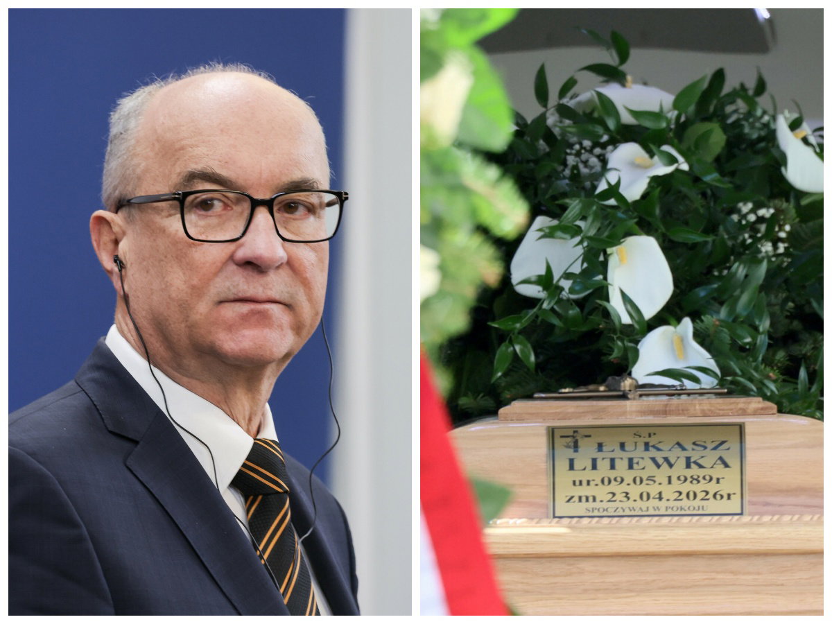 Włodzimierz Czarzasty w poruszającej mowie na pogrzebie Litewki