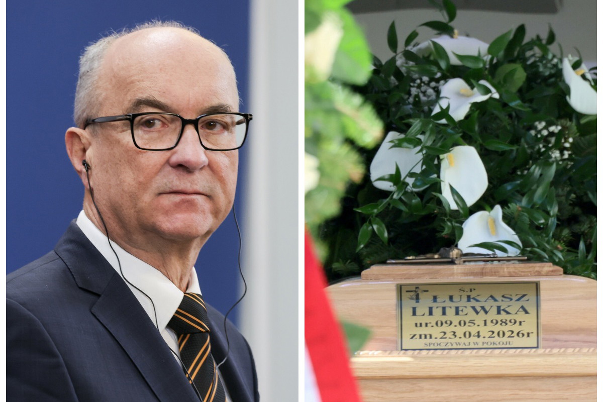 Włodzimierz Czarzasty w poruszającej mowie na pogrzebie Litewki