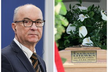 Włodzimierz Czarzasty w poruszającej mowie na pogrzebie Litewki