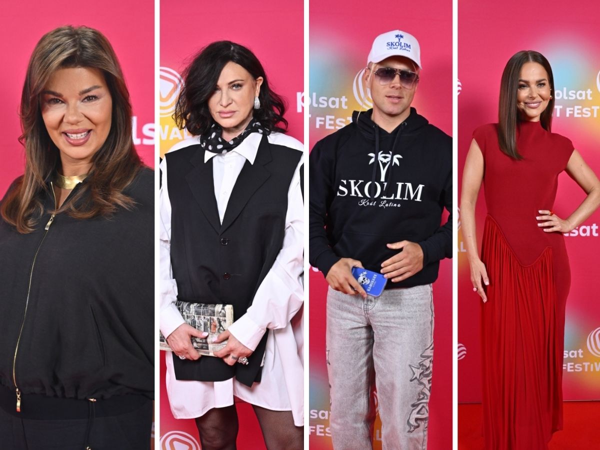 Gwiazdy na konferencji Polsat Hit Festiwal 2026. Kayah, Górniak, Skolim, Sykut-Jeżyna i inni fot. AKPA/Jacek Kurnikowski