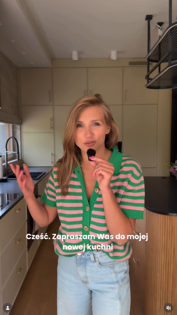 Tak wygląda luksusowa kuchnia Agnieszki Kaczorowskiej w nowym domu