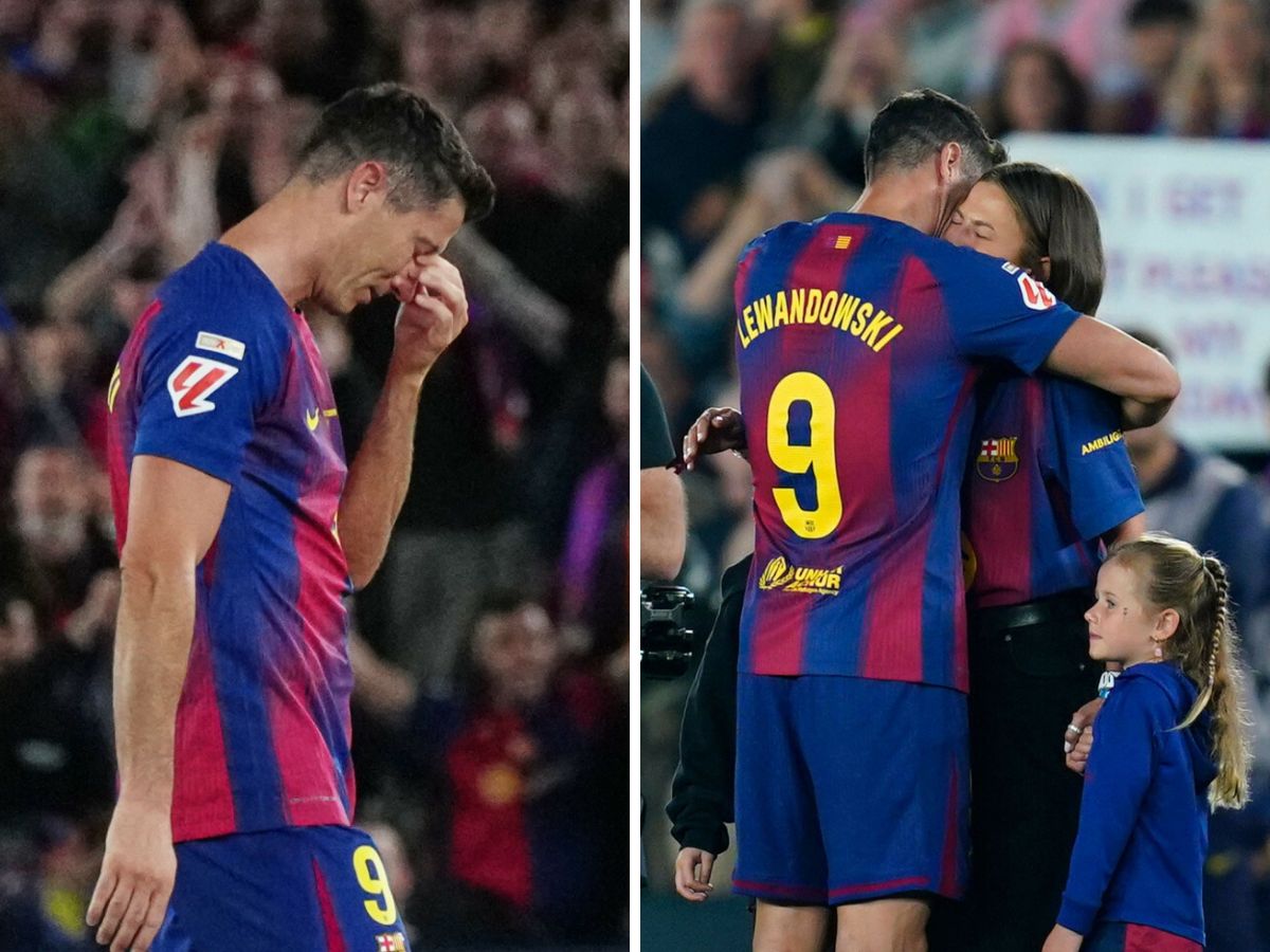 Tak Robert Lewandowski pożegnał się z kibicami FC Barcelony