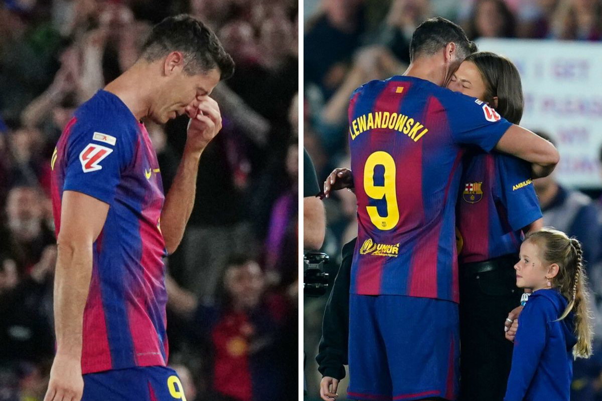Tak Robert Lewandowski pożegnał się z kibicami FC Barcelony
