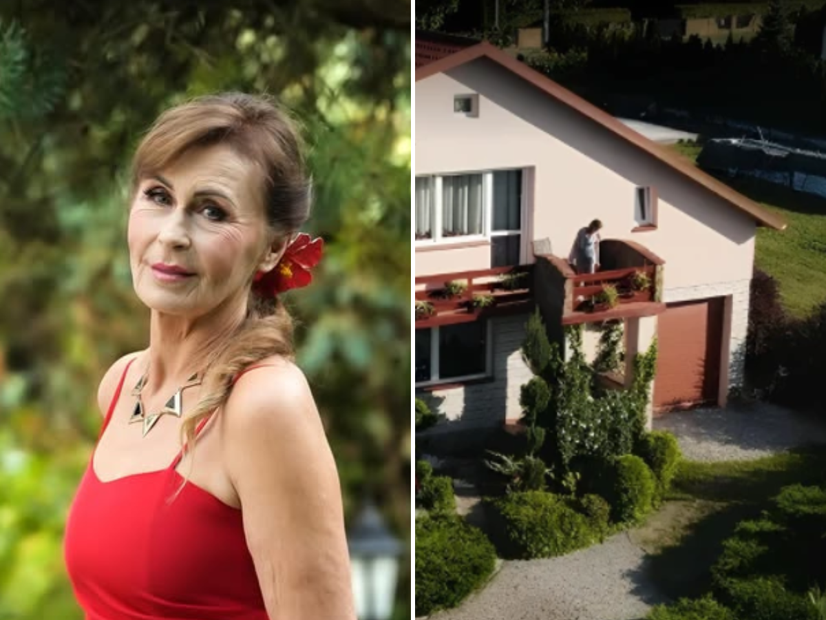 Tak mieszka Teresa z "Sanatorium miłości". To duży dom z ogrodem na podkarpaciu