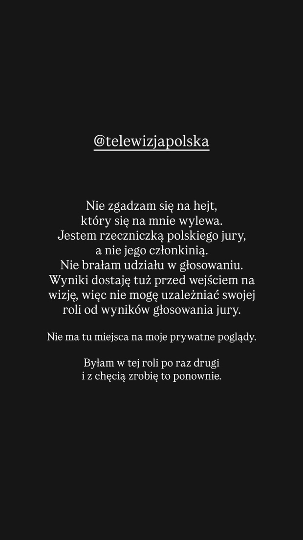 Ola Budka wydała oświadczenie
