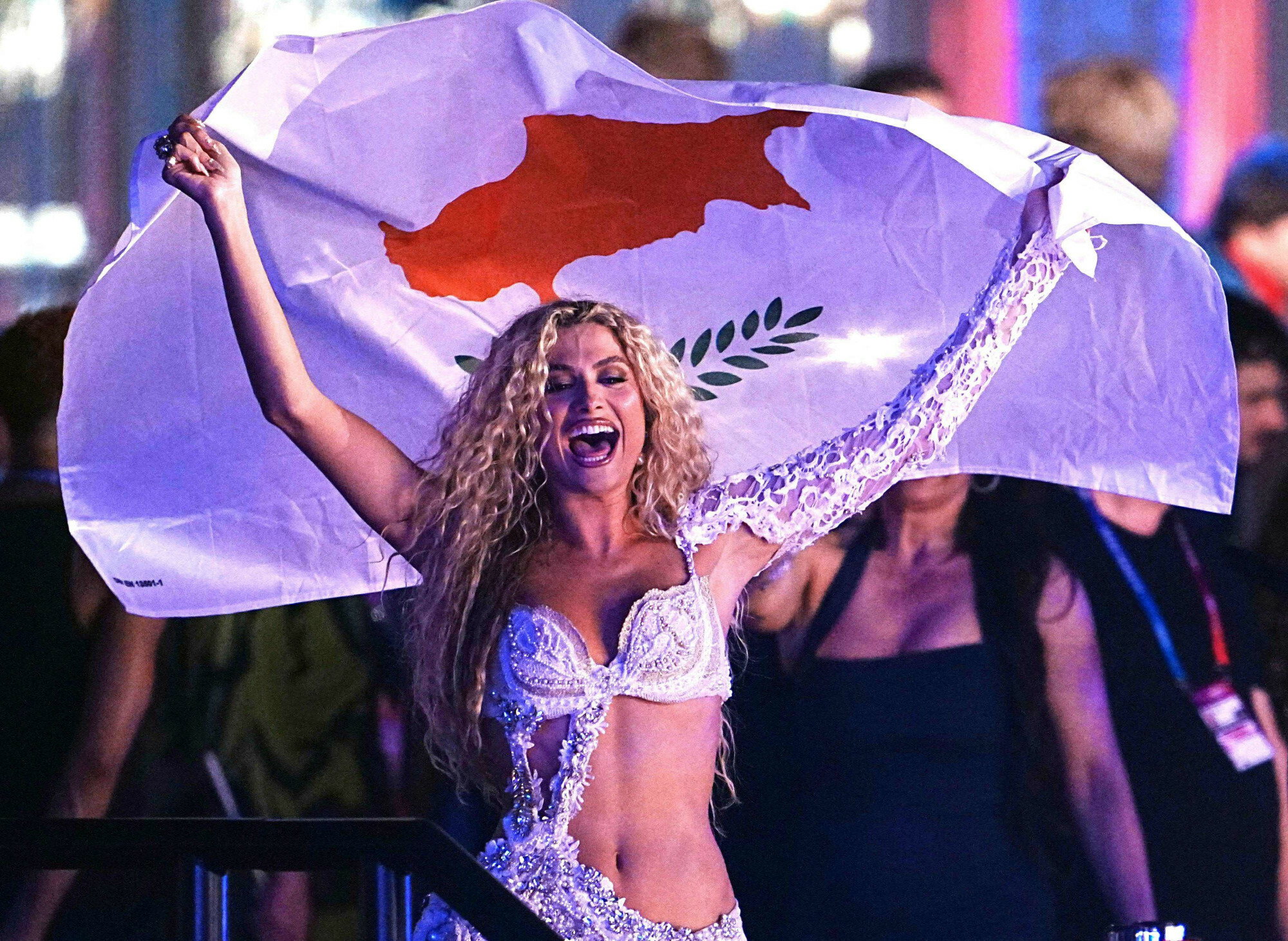 Reprezentantka Cypru na Eurowizji była uczestniczką "Love Island". Widzowie gorzko ocenili jej występ fot. GEORG HOCHMUTH/AFP/East News