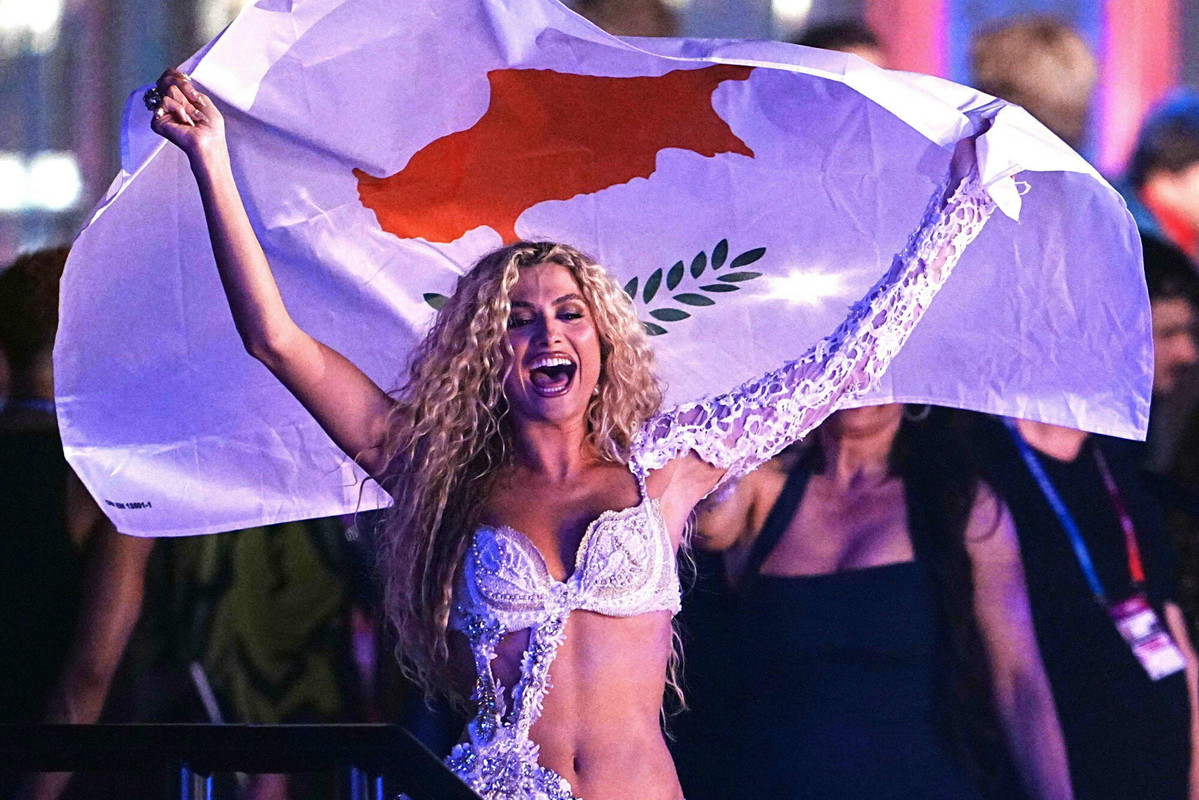 Reprezentantka Cypru na Eurowizji była uczestniczką "Love Island". Widzowie gorzko ocenili jej występ fot. GEORG HOCHMUTH/AFP/East News