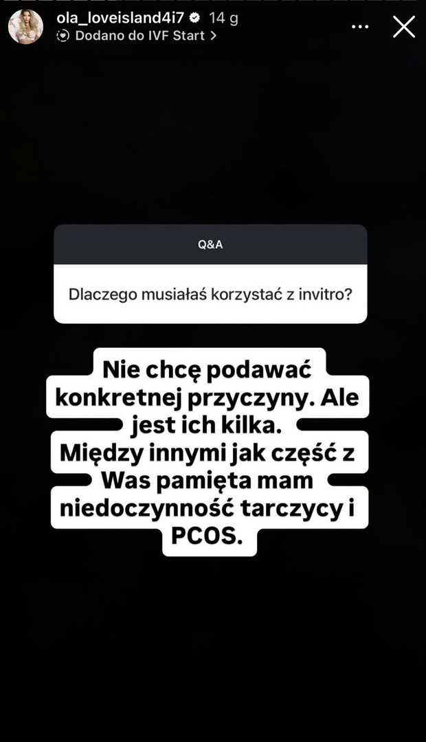 Ola Tomala z "Love Island" szczerze o ciąży