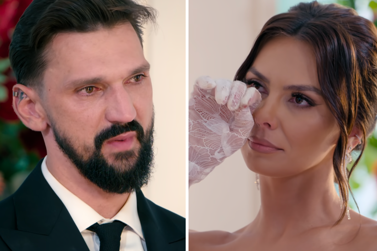 Jacek z "Love is Blind: Polska" podczas ślubu doprowadził Julitę do łez. Powiedzieli sobie "tak"?