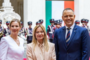 Nawrocka pokazała klasę we Włoszech. Tak wyglądała na spotkaniu z Meloni