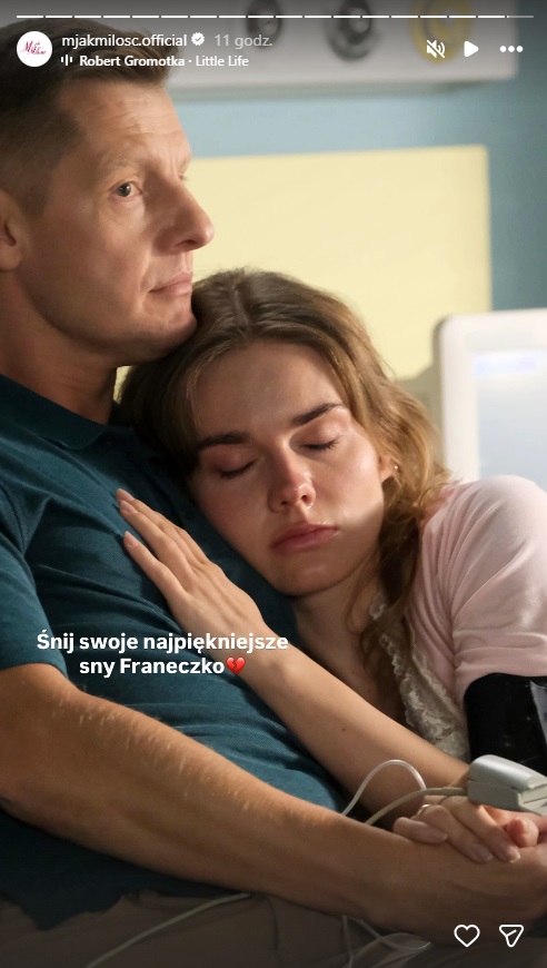Produkcja opublikowała to po odcinku "M jak miłość"