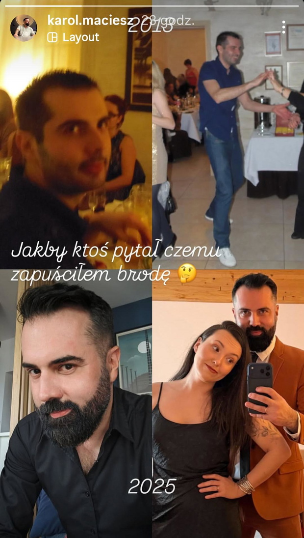 Karol Maciesz ze "Ślubu od pierwszego wejrzenia" nie do poznania