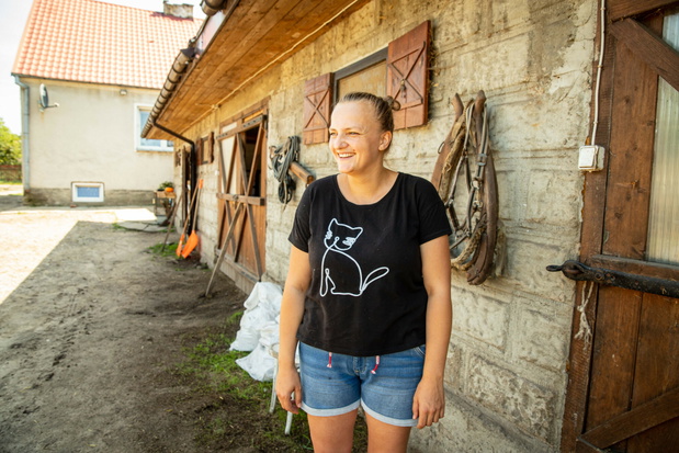 Emilia Korolczuk z programu "Rolnicy. Podlasie"