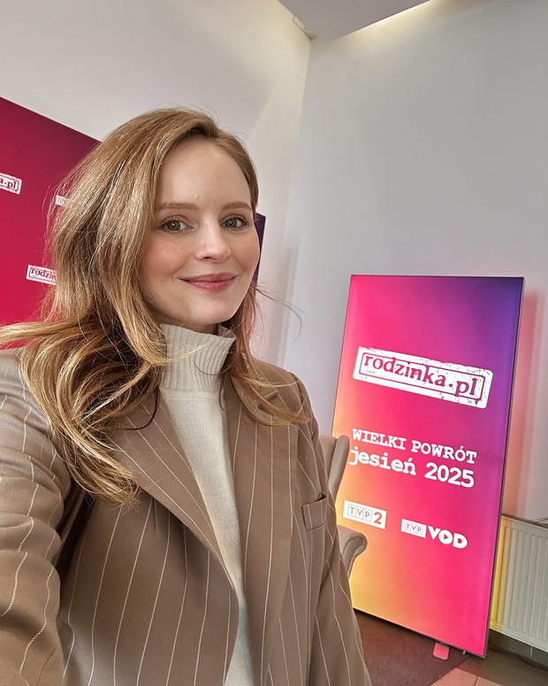 Olga Kalicka wróci na plan "Rodzinki.pl" od razu po porodzie?