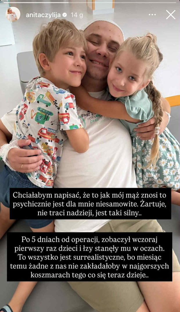 Anita ze "ŚOPW" pokazała zdjęcie ze szpitala