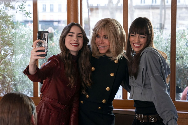 Brigitte Macron zagrała w "Emily w Paryżu"