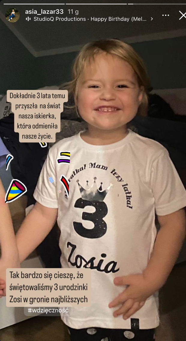 Joasia ze "Ślubu od pierwszego wejrzenia" świętuje urodziny córki