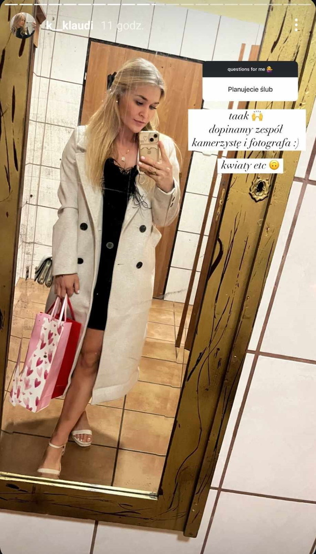 Klaudia z "Rolnika" o ślubie z Valentynem