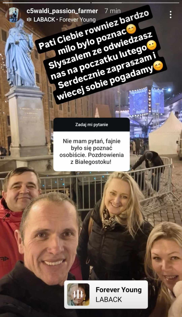 Waldemar z "Rolnika" pokazał wiadomość od Patrycji z 11. edycji