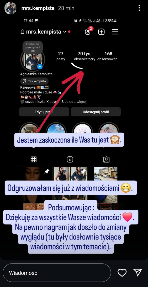 Agnieszka ze "Ślubu od pierwszego wejrzenia" podzieliła się nowiną