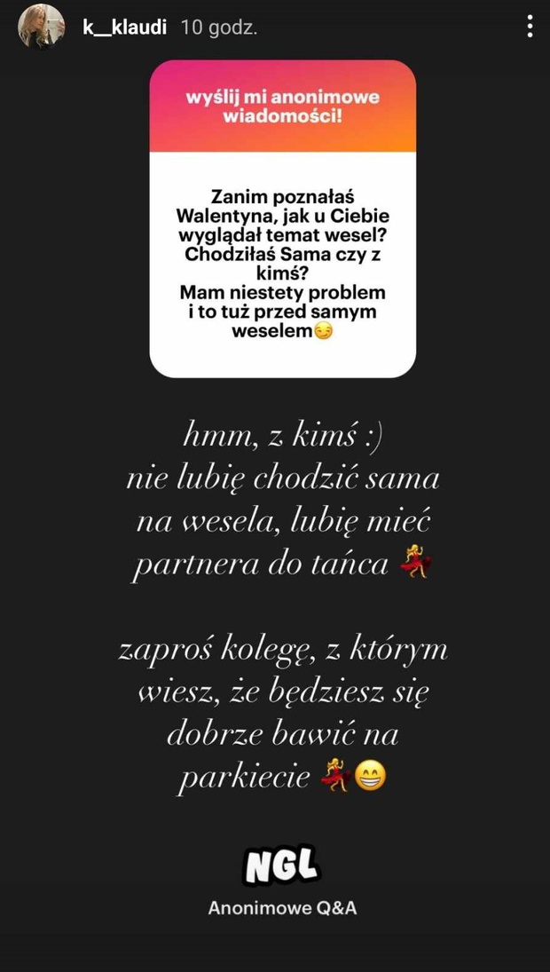 Klaudia z "Rolnik szuka żony" o weselu