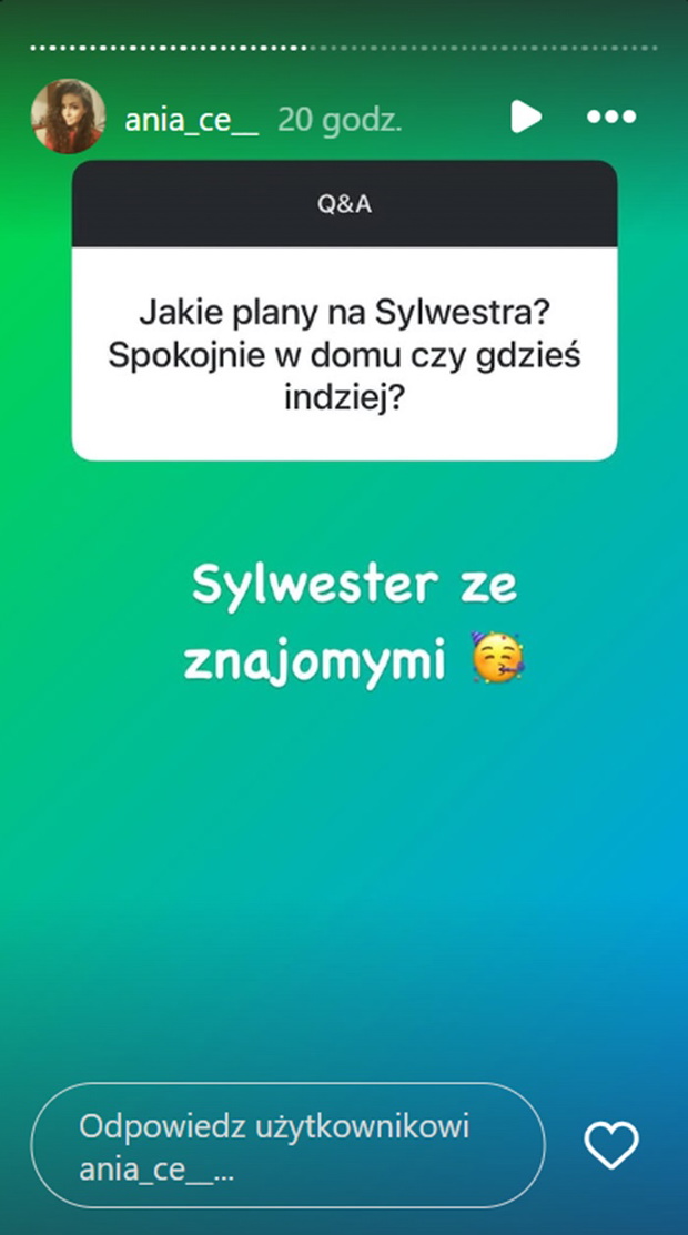 Ania z "Rolnik szuka żony" zdradziła plany na Sylwestra