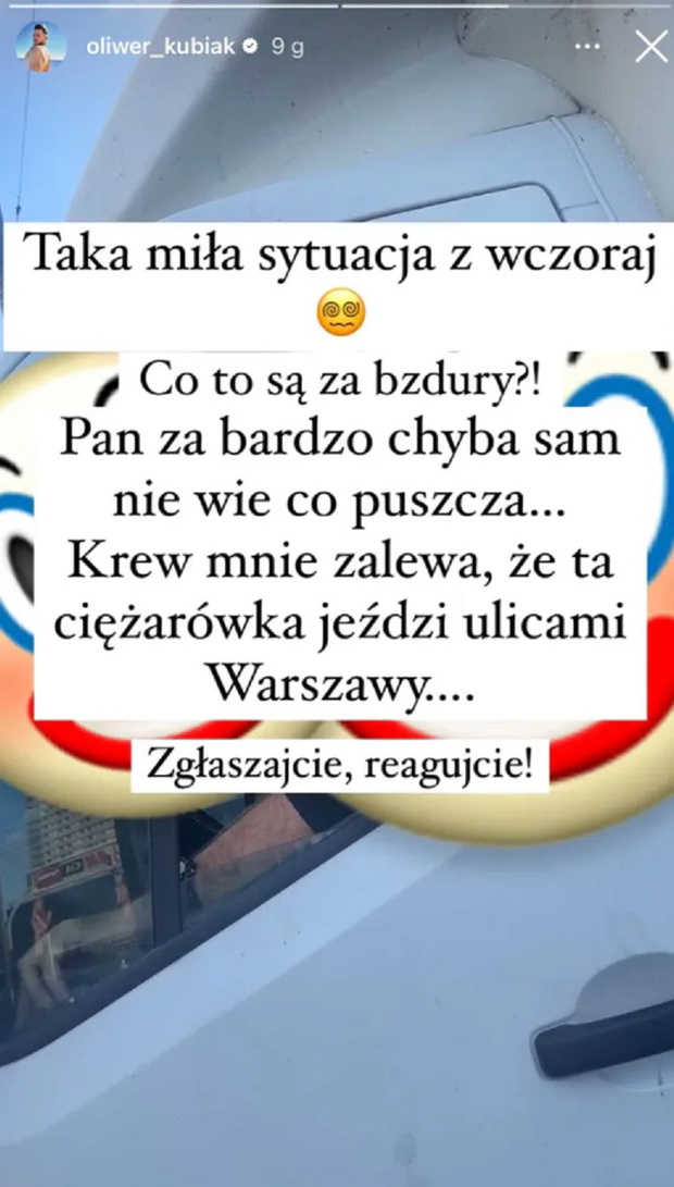 Oliwer Kubiak grzmi na furgonetkę "anty LGBT"