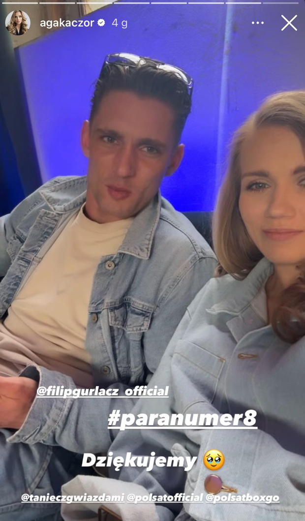Agnieszka Kaczorowska i Filip Gurłacz zwrócili się do fanów "Tańca z gwiazdami"
