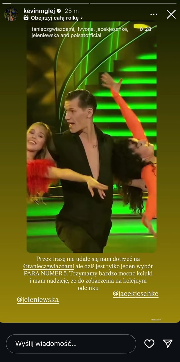 Roxie Węgiel i Kevin Mglej nie zdołali dotrzeć na "Taniec z gwiazdami"