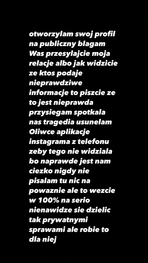 Komunikat w sprawie dziewczyny Jeza z "Warsawa Shore"