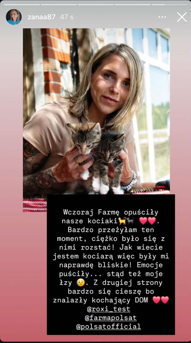 Żaneta z "Farmy" się tłumaczy